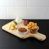 Tablecraft 79A Bread / Charcuterie Board With Insert - 13" X 7 3/4" X 3/4" -Acopa Shop 106487
