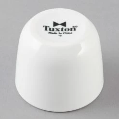 Tuxton ALF-0455 Alaska 4.5 Oz. Porcelain White China Chinese / Asian Sake Tea Cup - 36/Case -Acopa Shop 1123817