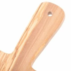 American Metalcraft OWBB15 10" X 9" Olive Wood And Black Marble Serving Board -Acopa Shop 1212266