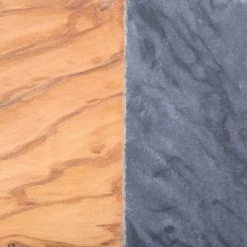 American Metalcraft OWBB8 6" X 3 1/2" Olive Wood And Black Marble Serving Board -Acopa Shop 1217494