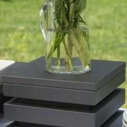 Vollrath V904660 Cubic Black Wooden Display Platter / Lid -Acopa Shop 1421413