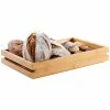 Rosseto BD135 Natura Double Medium Bamboo Tray - 19 7/16" X 12 15/16" X 3 1/2"