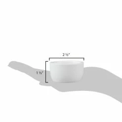 Acopa 2 Oz. Bright White Smooth Porcelain Ramekin - 12/Pack -Acopa Shop 1450836