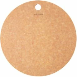 Epicurean 429-001001 10" Natural Richlite Wood Fiber Round Pizza Board -Acopa Shop 1480265