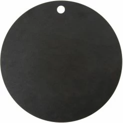 Epicurean 429-001202 12" Slate Richlite Wood Fiber Round Pizza Board -Acopa Shop 1480269