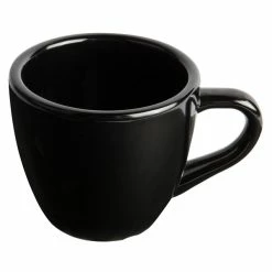 GET Enterprises GET C-1004-BK Black Elegance 3 Oz. Espresso Cup - 48/Case 10 GET Enterprises GET C-1004-BK Black Elegance 3 Oz. Espresso Cup - 48/Case -Acopa Shop 1481116