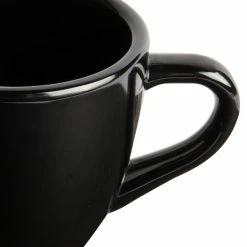 GET Enterprises GET C-1004-BK Black Elegance 3 Oz. Espresso Cup - 48/Case 13 GET Enterprises GET C-1004-BK Black Elegance 3 Oz. Espresso Cup - 48/Case -Acopa Shop 1481119