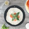 Epicurean 429-001202 12" Slate Richlite Wood Fiber Round Pizza Board