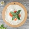 Epicurean 429-001601 16" Natural Richlite Wood Fiber Round Pizza Board