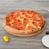 Epicurean 429-000801 8" Natural Richlite Wood Fiber Round Pizza Board 2 Epicurean 429-000801 8" Natural Richlite Wood Fiber Round Pizza Board -Acopa Shop 1495727