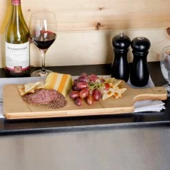 American Metalcraft BWBL 19" X 7" Carbonized Bamboo Serving Peel -Acopa Shop 1541190