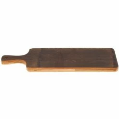 American Metalcraft BWBL 19" X 7" Carbonized Bamboo Serving Peel -Acopa Shop 1541777