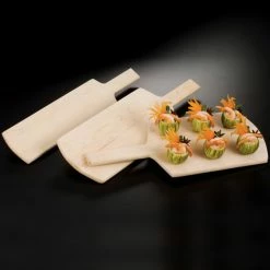 American Metalcraft MSB2 12 1/2" X 4 3/8" Wood Serving Peel 9 American Metalcraft MSB2 12 1/2" X 4 3/8" Wood Serving Peel -Acopa Shop 1585849