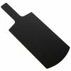 American Metalcraft MPB3 12 1/2" X 6 1/2" Black Pressed Wood Serving Peel -Acopa Shop 1605664