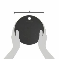 Epicurean 429-000802 8" Slate Richlite Wood Fiber Round Pizza Board 13 Epicurean 429-000802 8" Slate Richlite Wood Fiber Round Pizza Board -Acopa Shop 1639170