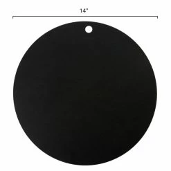 Epicurean 429-001402 14" Slate Richlite Wood Fiber Round Pizza Board -Acopa Shop 1639283