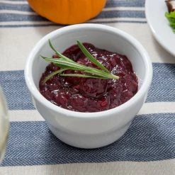 Acopa 7.25 Oz. Bright White Rolled Edge Stoneware Bouillon Cup - 36/Case