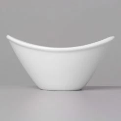 Acopa 7 Oz. Bright White Oval Porcelain Coupe Bowl - 36/Case 8 Acopa 7 Oz. Bright White Oval Porcelain Coupe Bowl - 36/Case -Acopa Shop 1748504