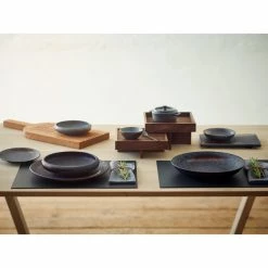 Playground Dinnerware Playground Ananti 7 3/4" X 7 3/4" Wood Tray -Acopa Shop 1750873