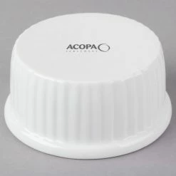 Acopa 4.5 Oz. Bright White Fluted Porcelain Ramekin - 12/Pack 7 Acopa 4.5 Oz. Bright White Fluted Porcelain Ramekin - 12/Pack -Acopa Shop 1782739