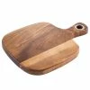 Tablecraft 123480 Acacia Wood Display Bread Board - 6" X 5 1/2" X 1/2"