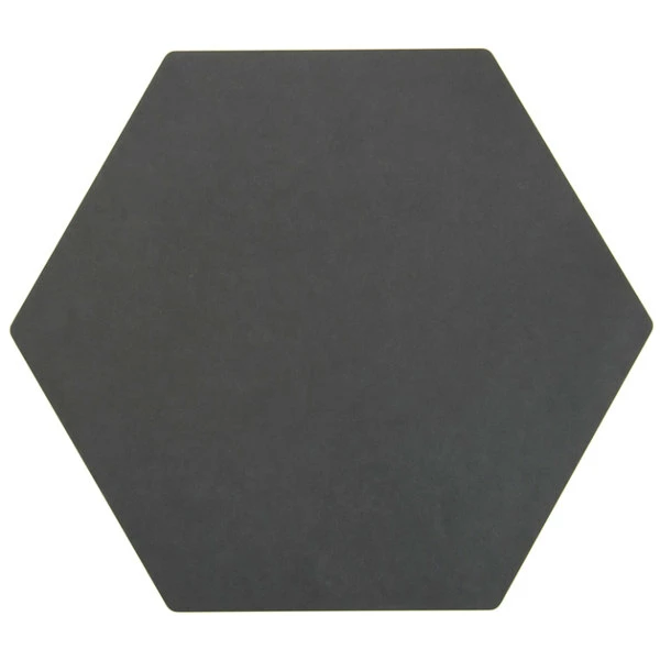 Epicurean 020-1311HEX02 13" X 11 1/4" X 1/4" Slate Richlite Wood Fiber Hexagon Cutting And Serving Board 4 Epicurean 020-1311HEX02 13" X 11 1/4" X 1/4" Slate Richlite Wood Fiber Hexagon Cutting And Serving Board - Image 2