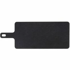 Epicurean 429-197502 19" X 7 1/2" X 1/4" Slate Richlite Wood Fiber Cutting And Serving Board With 9" Handle