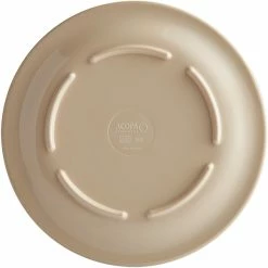 Acopa Foundations 10" Tan Narrow Rim Melamine Plate - 12/Case -Acopa Shop 1981555
