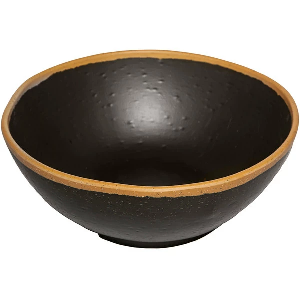 GET Enterprises GET B-305-BR Pottery Market 1.5 Qt. Glazed Brown Melamine Bowl With Clay Trim - 12/Case 3 GET Enterprises GET B-305-BR Pottery Market 1.5 Qt. Glazed Brown Melamine Bowl With Clay Trim - 12/Case