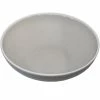 GET Enterprises GET B-350-DVG Pottery Market 10 Qt. Glazed Grey Melamine Bowl With White Trim - 3/Case -Acopa Shop 2049118