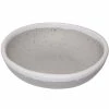 GET Enterprises GET B-55-DVG Pottery Market 4.5 Oz. Glazed Grey Melamine Ramekin With White Trim - 48/Case -Acopa Shop 2049126