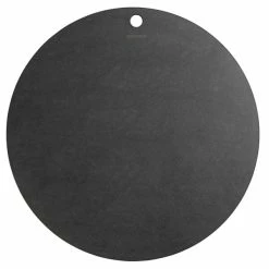 Epicurean 429-001602 16" Slate Richlite Wood Fiber Round Pizza Board -Acopa Shop 2078585