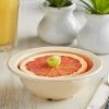 Acopa Foundations 10 Oz. Tan Narrow Rim Melamine Grapefruit Bowl - 12/Case -Acopa Shop 2087902