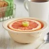 Acopa Foundations 13 Oz. Tan Narrow Rim Melamine Grapefruit Bowl - 12/Case -Acopa Shop 2087906