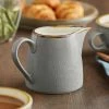 Acopa Keystone 10 Oz. Granite Gray Stoneware Creamer - 12/Case -Acopa Shop 2090137