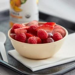 Acopa Foundations 11 Oz. Tan Narrow Rim Melamine Bowl - 12/Case