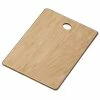 American Metalcraft MBSB11 11" X 7" Rectangular Maple Pressed Wood Serving Board