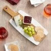 Acopa Marble And Acacia Wood 11 1/2" X 6" Serving / Charcuterie Board -Acopa Shop 2167105