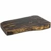 Front Of The House SPT046DWW20 ROOT 16" X 10" Carbon Wood Serving Board - 2/Case -Acopa Shop 2170900