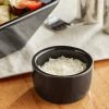 Acopa 2 Oz. Glossy Black Smooth Stoneware Ramekin - 48/Case -Acopa Shop 2173376