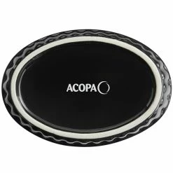Acopa 6 Oz. Oval Glossy Black Fluted Stoneware Souffle / Creme Brulee Dish - 12/Pack 9 Acopa 6 Oz. Oval Glossy Black Fluted Stoneware Souffle / Creme Brulee Dish - 12/Pack -Acopa Shop 2174276