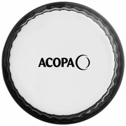 Acopa 2.5 Oz. Glossy Black Fluted Stoneware Ramekin - 48/Case -Acopa Shop 2180637