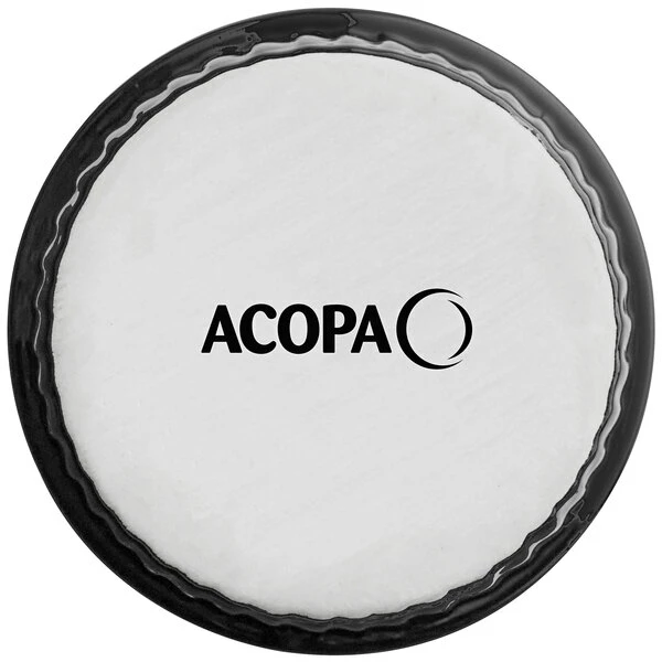 Acopa 4.5 Oz. Glossy Black Fluted Stoneware Ramekin - 12/Pack 4 Acopa 4.5 Oz. Glossy Black Fluted Stoneware Ramekin - 12/Pack - Image 2