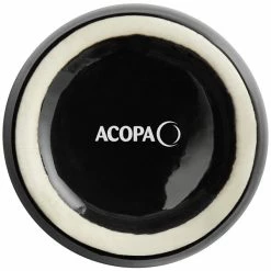 Acopa 2 Oz. Glossy Black Smooth Stoneware Ramekin - 12/Pack -Acopa Shop 2184799