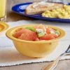 Acopa Foundations 13 Oz. Yellow Narrow Rim Melamine Grapefruit Bowl - 12/Case -Acopa Shop 2199128