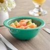 Acopa Foundations 13 Oz. Green Narrow Rim Melamine Grapefruit Bowl - 12/Case