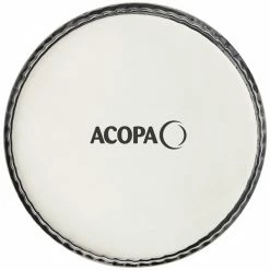 Acopa 10 Oz. Round Glossy Black Fluted Stoneware Souffle / Creme Brulee Dish - 12/Pack -Acopa Shop 2200229