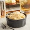 Acopa 10 Oz. Round Glossy Black Fluted Stoneware Souffle / Creme Brulee Dish - 12/Pack -Acopa Shop 2200230