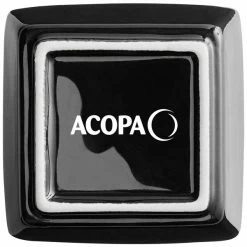 Acopa 4 Oz. Glossy Black Square Stoneware Sauce Cup - 36/Case 9 Acopa 4 Oz. Glossy Black Square Stoneware Sauce Cup - 36/Case -Acopa Shop 2236256