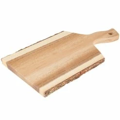 Tablecraft ACABB1610 Acacia Wood Serving Board - 16" X 10" X 3/4" -Acopa Shop 2240556